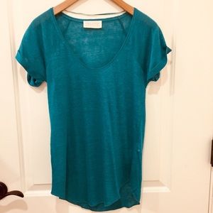 Zara linen tee